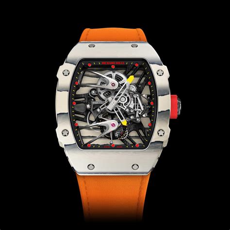 richard mille rm 27-02|Richard Mille watch with diamonds.